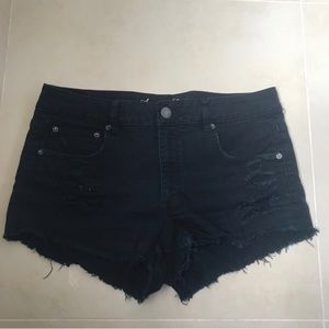American eagle high rise festival shorts